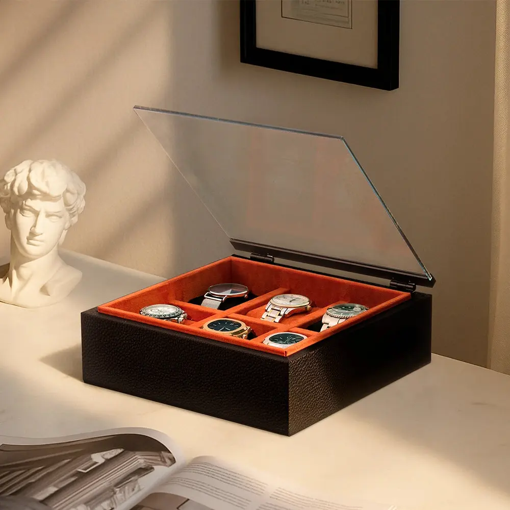MOZSLY Luxury 6 Watch Display Box-The Architect · LUX - Image 3